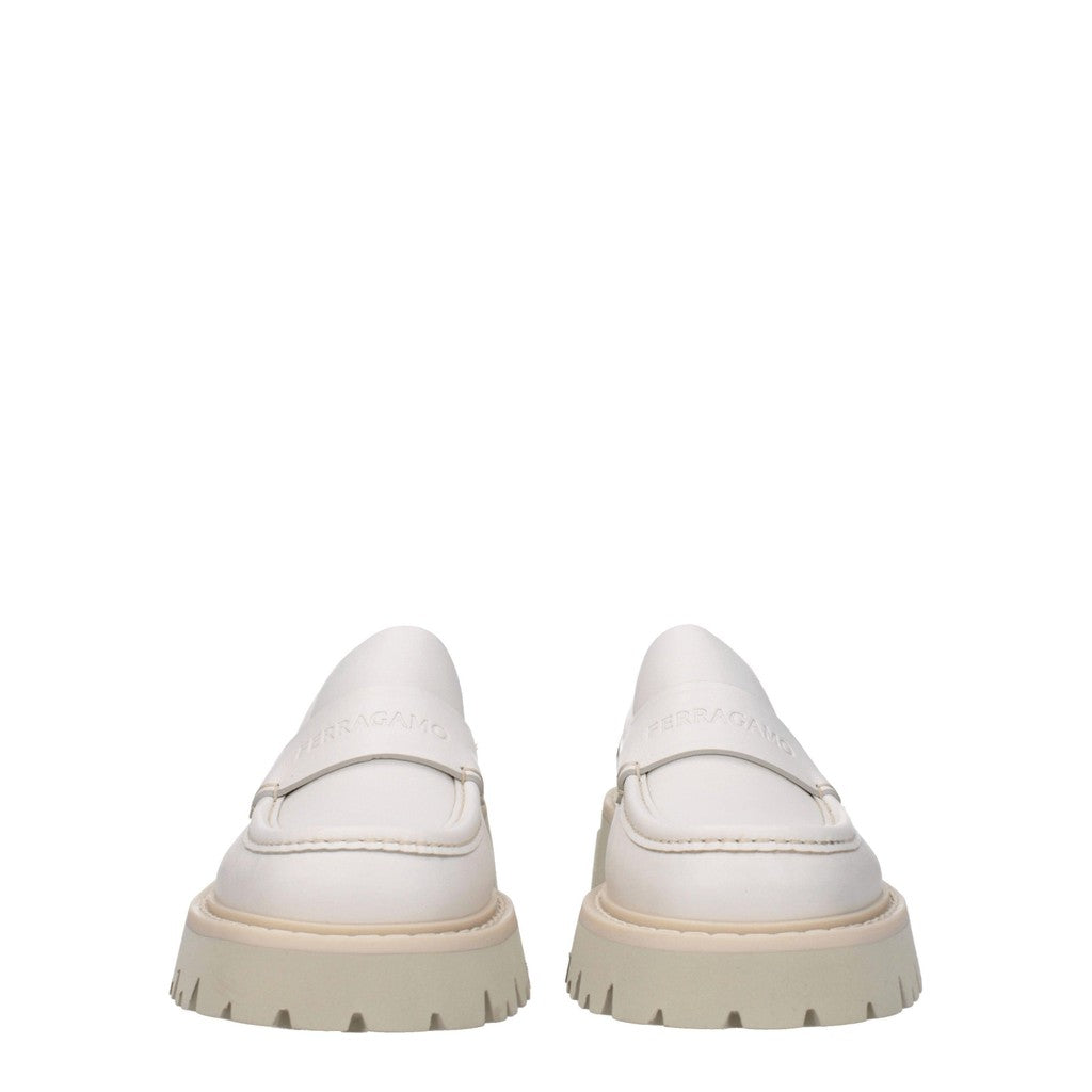 Salvatore Ferragamo Fergal Loafers – Beige