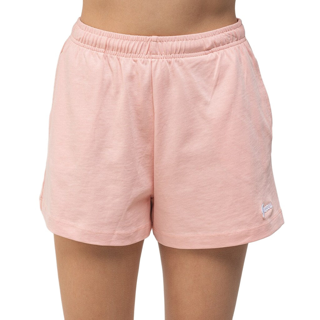 Guess Short met zakken en geborduurd logo – Lichtroze