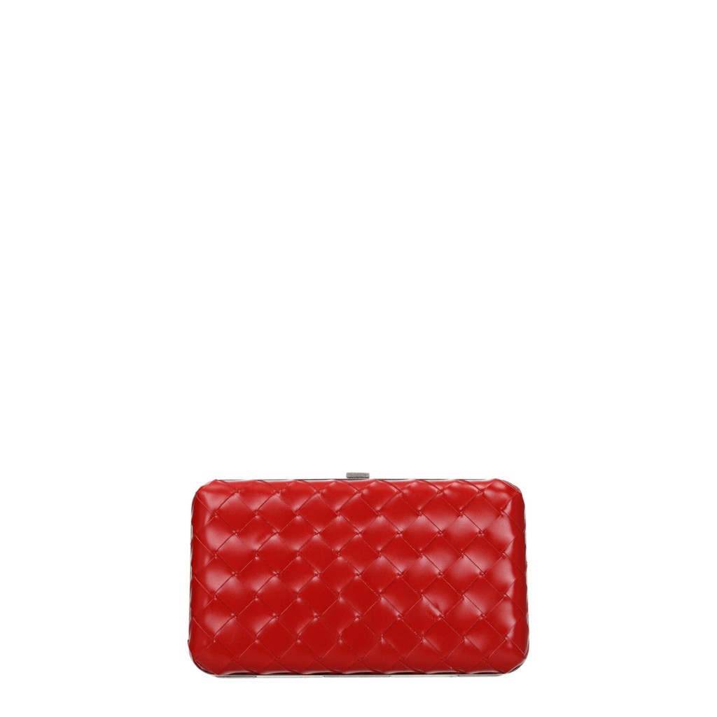 Bottega Veneta Compacte leren crossbodytas – Rood