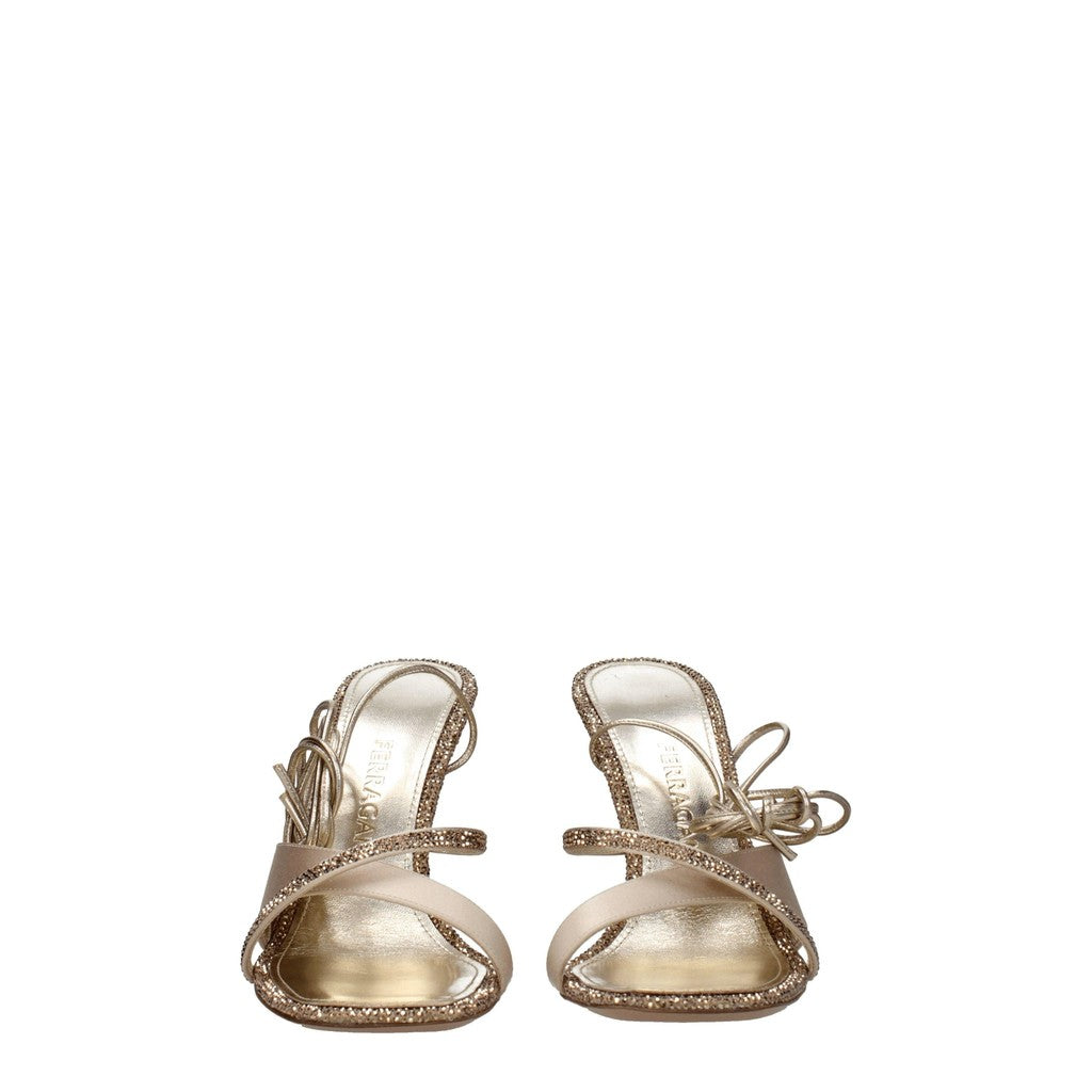 Salvatore Ferragamo Allegra Sandalen – Goud
