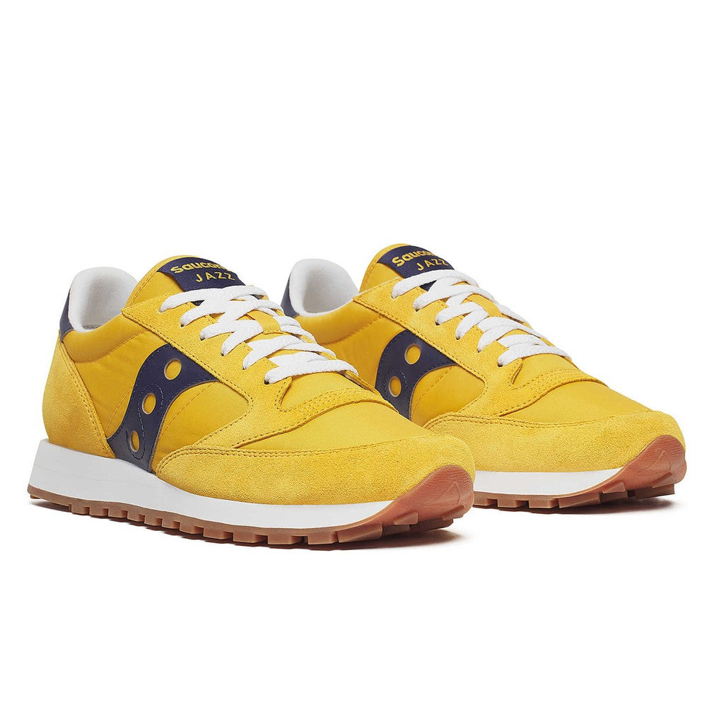 Saucony Sneakers – Mosterdgeel / Marineblauw