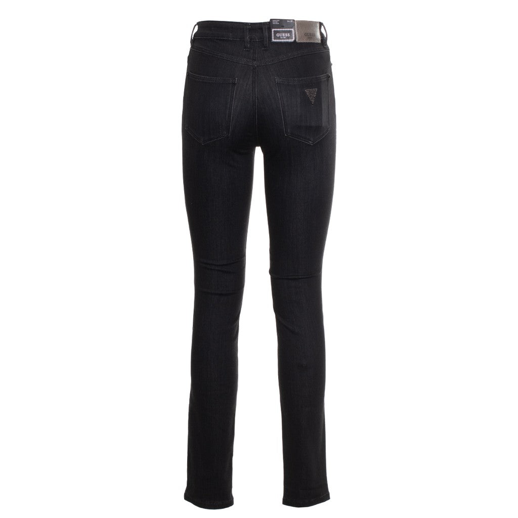 Guess Skinny jeans met vijf zakken – Zwart
