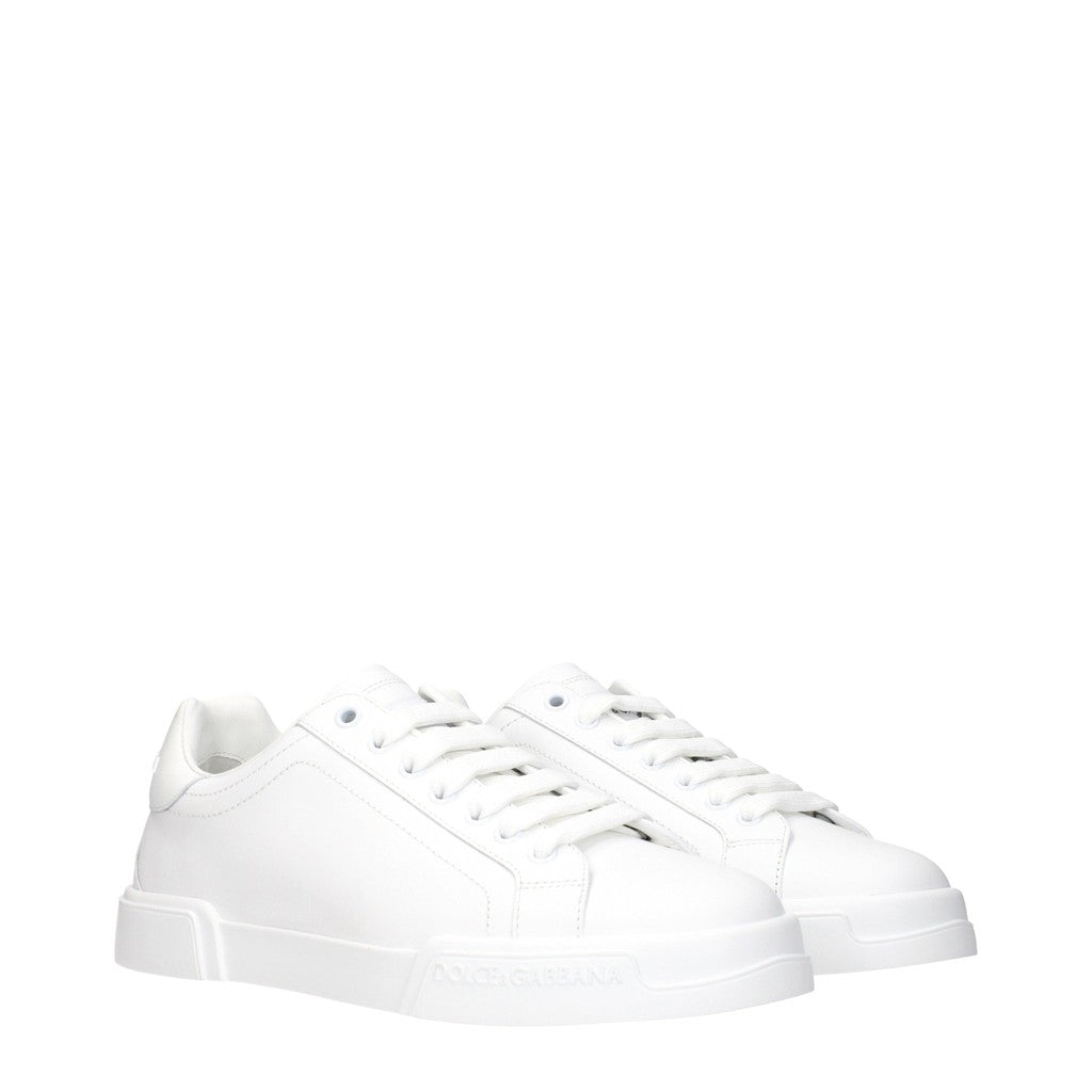 Dolce & Gabbana Sneakers met veters – Wit