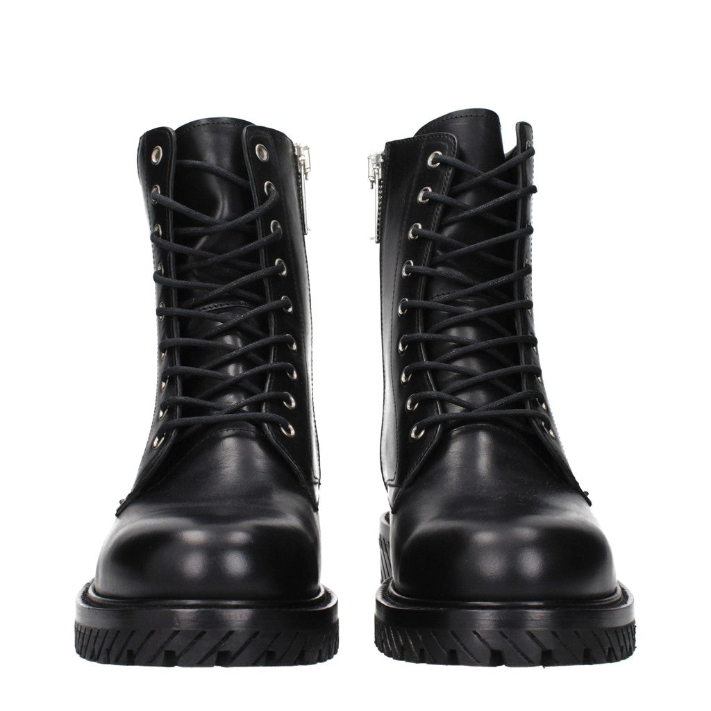 Off-White Combat Boots – Zwart