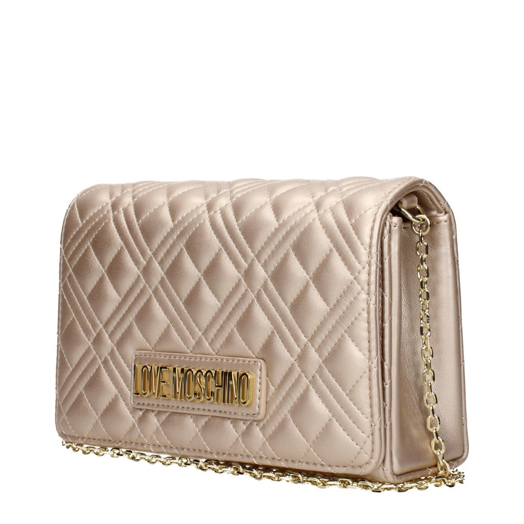Love Moschino Crossbodytas van polyurethaan – Goud