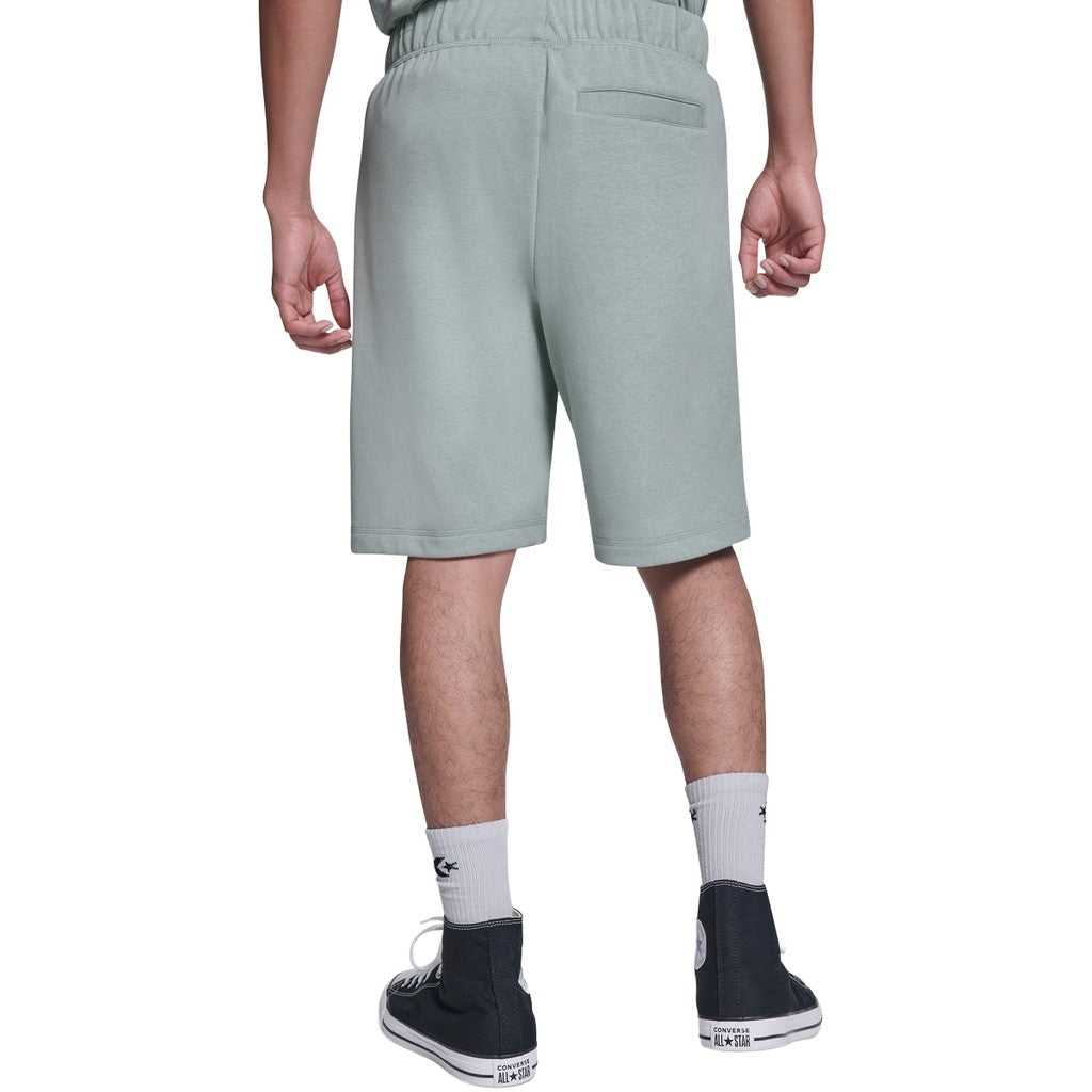 Converse Bermuda short met trekkoord en logo – Groen