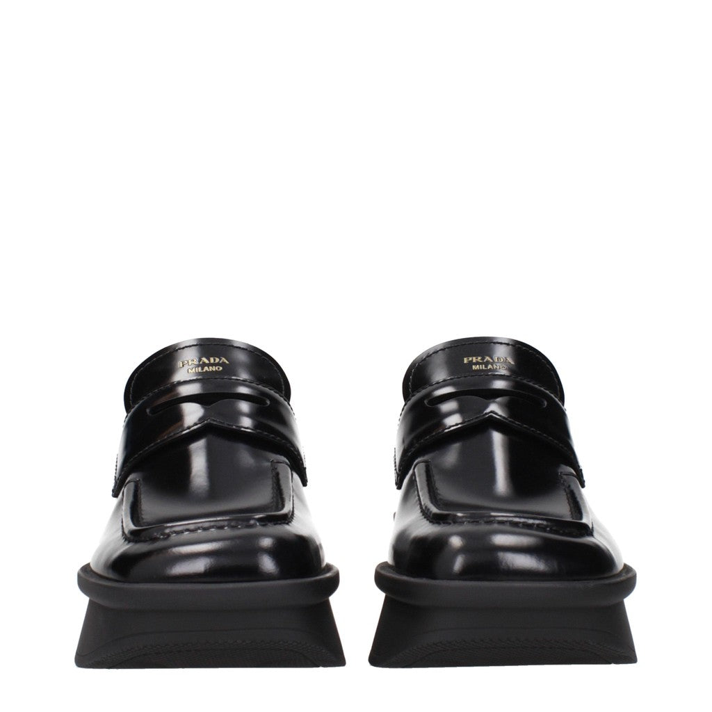 Prada Equal Loafers – Zwart