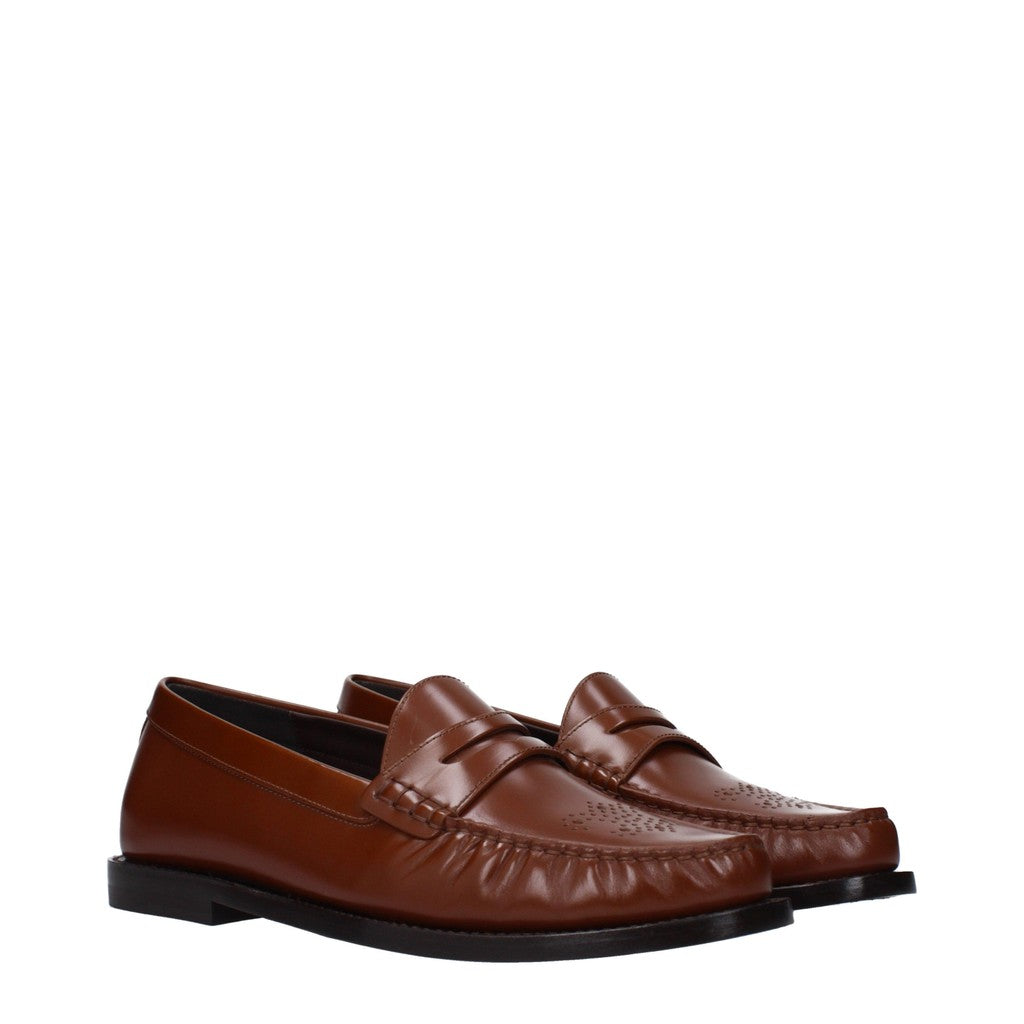 Celine Vivienne Loafers – Bruin