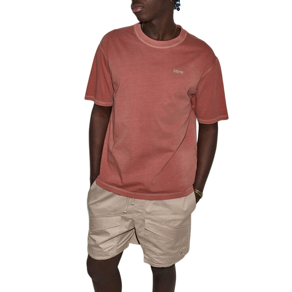 Converse T-shirt met ronde hals en geborduurd logo – Oranje