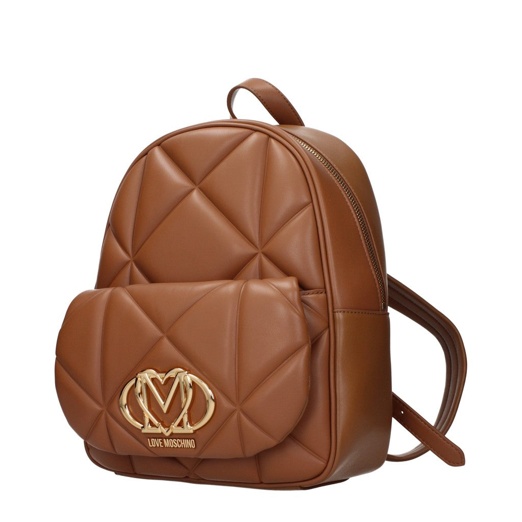 Love Moschino Ruime rugzak – Bruin