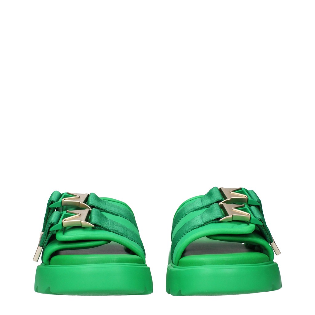 Bottega Veneta Herensandalen met klittenband – Groen