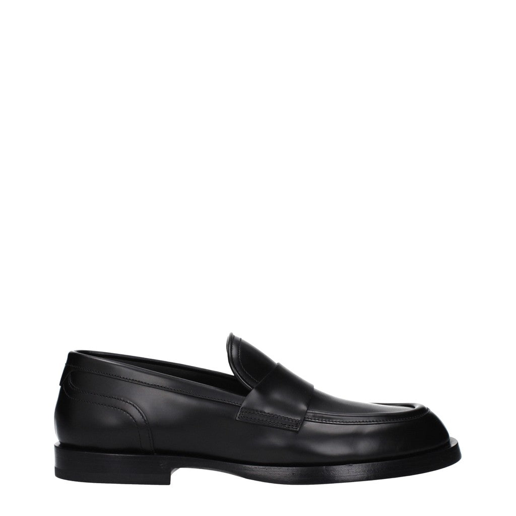 Dolce & Gabbana Loafers met leren zool – Zwart