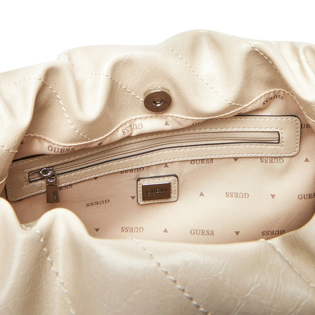 Guess Schoudertas met afneembare schouderband – Taupe