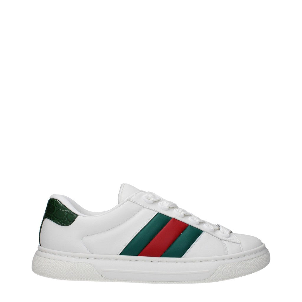 Gucci Ace Sneakers – Wit / Groen