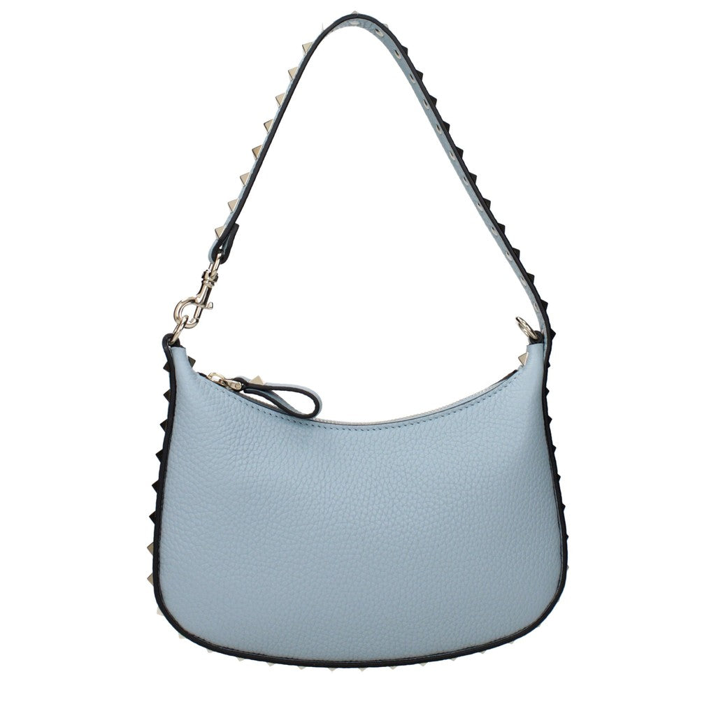 Valentino Garavani Rockstud Schoudertas – Lichtblauw