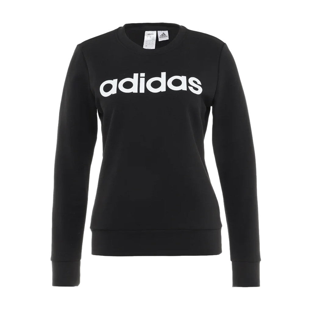 Adidas Essentials Linear Sweater – Zwart / Wit