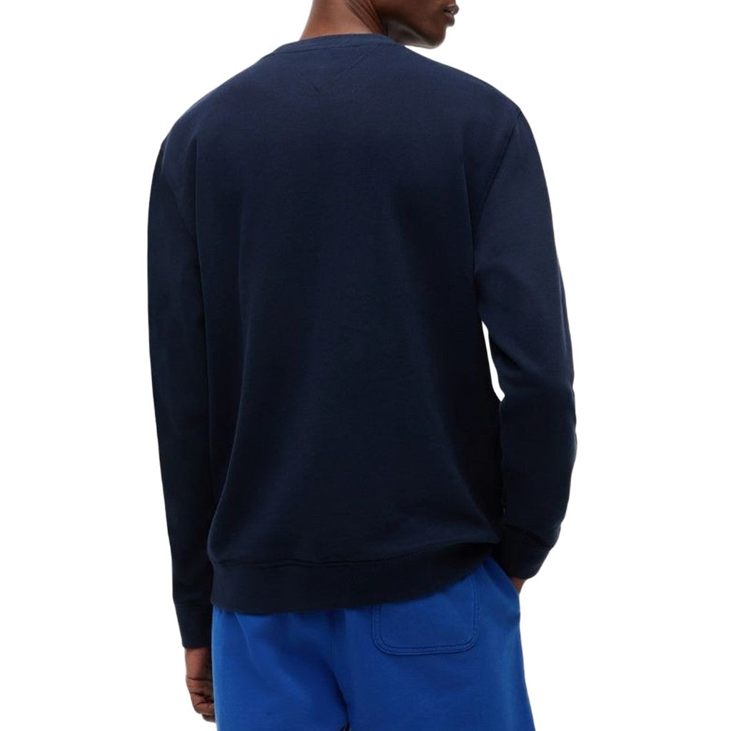 Tommy Jeans Sweater met print – Donkerblauw