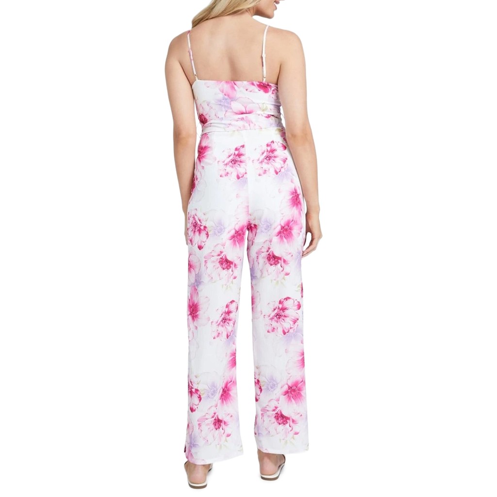 Guess Jumpsuit met bloemendessin en ritssluiting – Meerkleurig