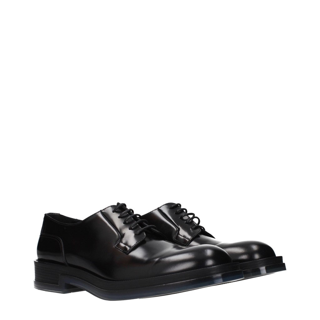Alexander McQueen Veterschoenen – Zwart