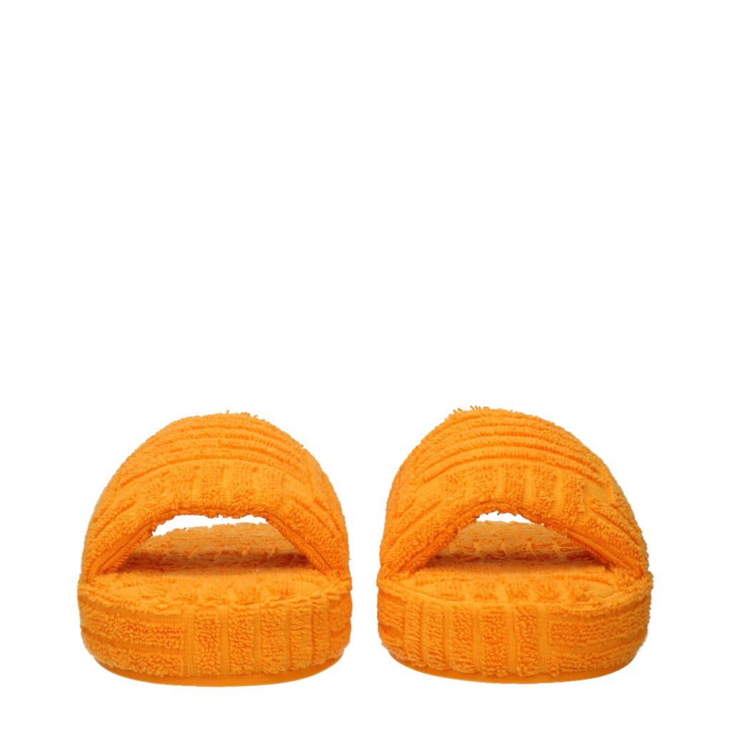 Bottega Veneta Herensandalen met rubberen zool – Oranje