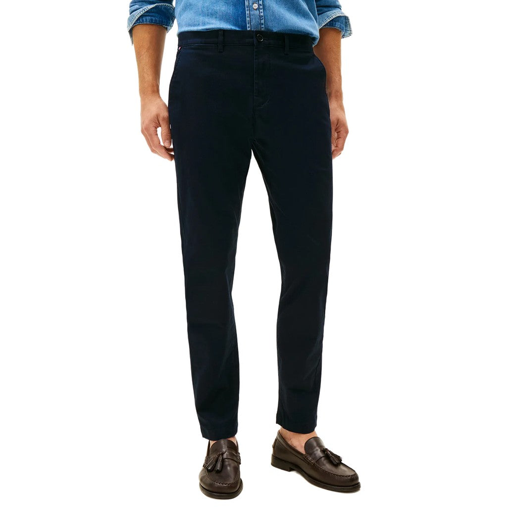 Tommy Hilfiger Relaxed fit broek – Marineblauw