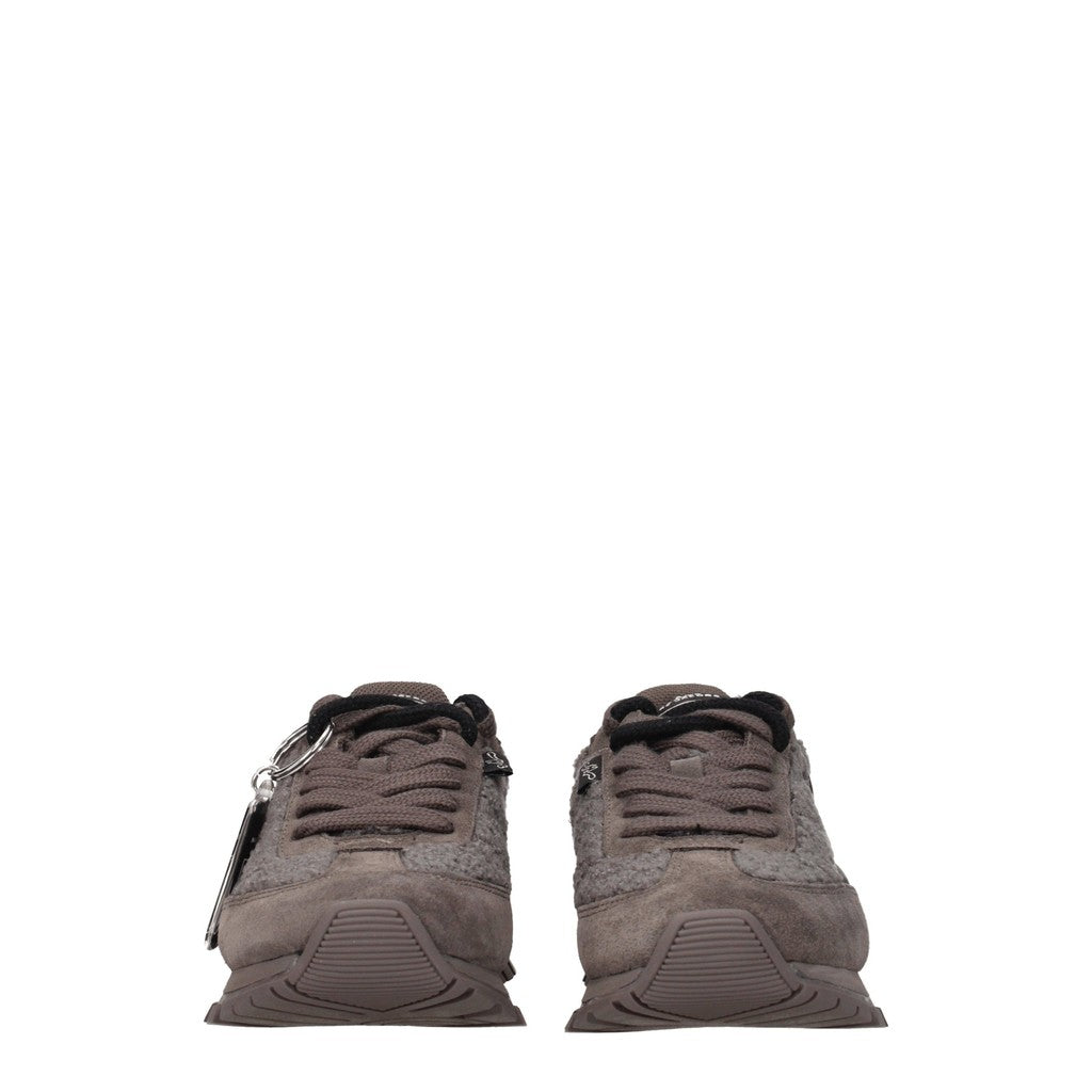 Marc Jacobs Sneakers met bont – Grijs