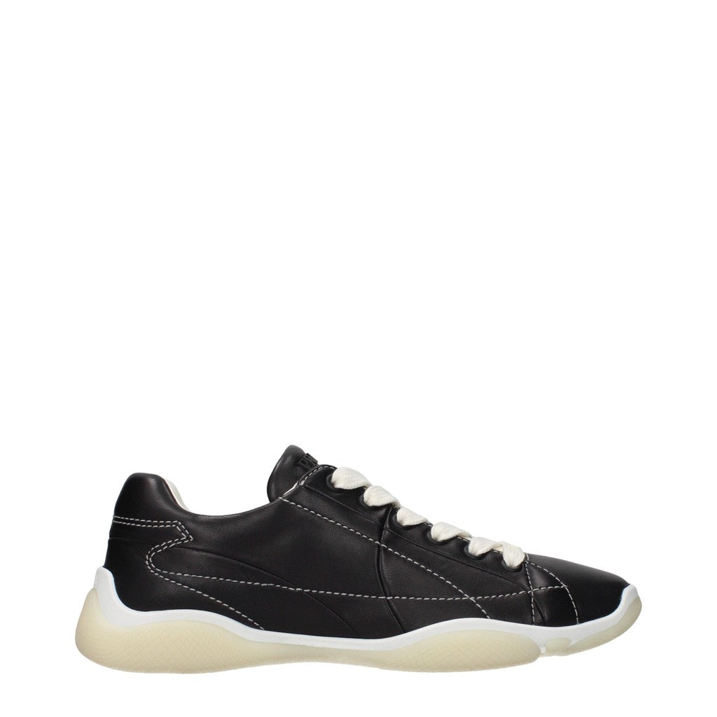 Prada Nappaleren sneakers – Zwart