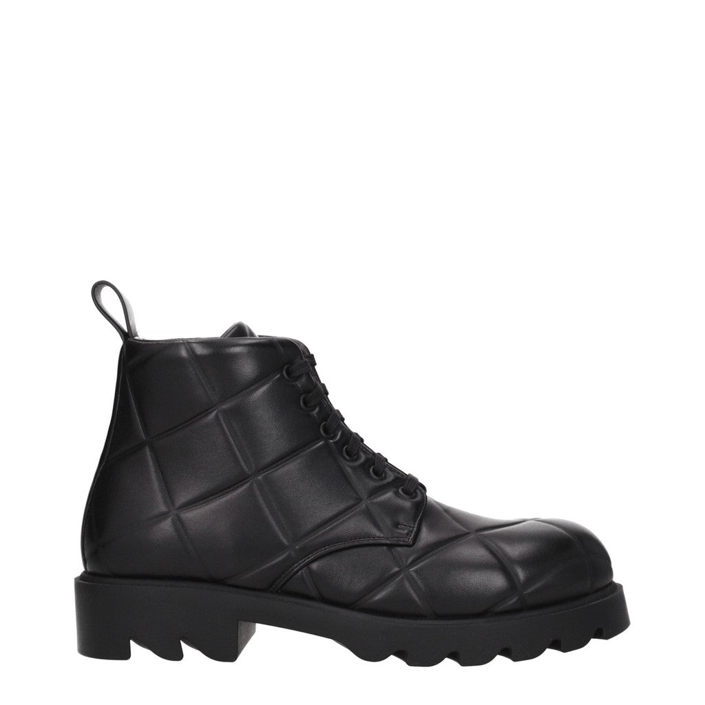 Bottega Veneta Leren boots met hak – Zwart