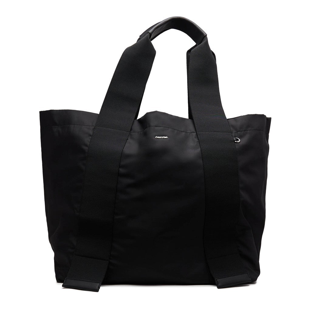 Calvin Klein Shopper met logo – Zwart