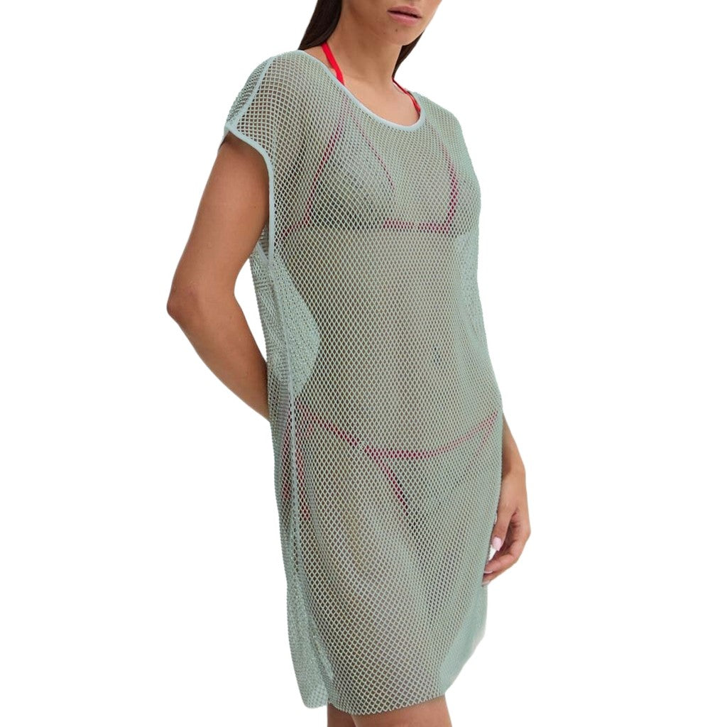 Guess Mouwloze jurk – Mintgroen