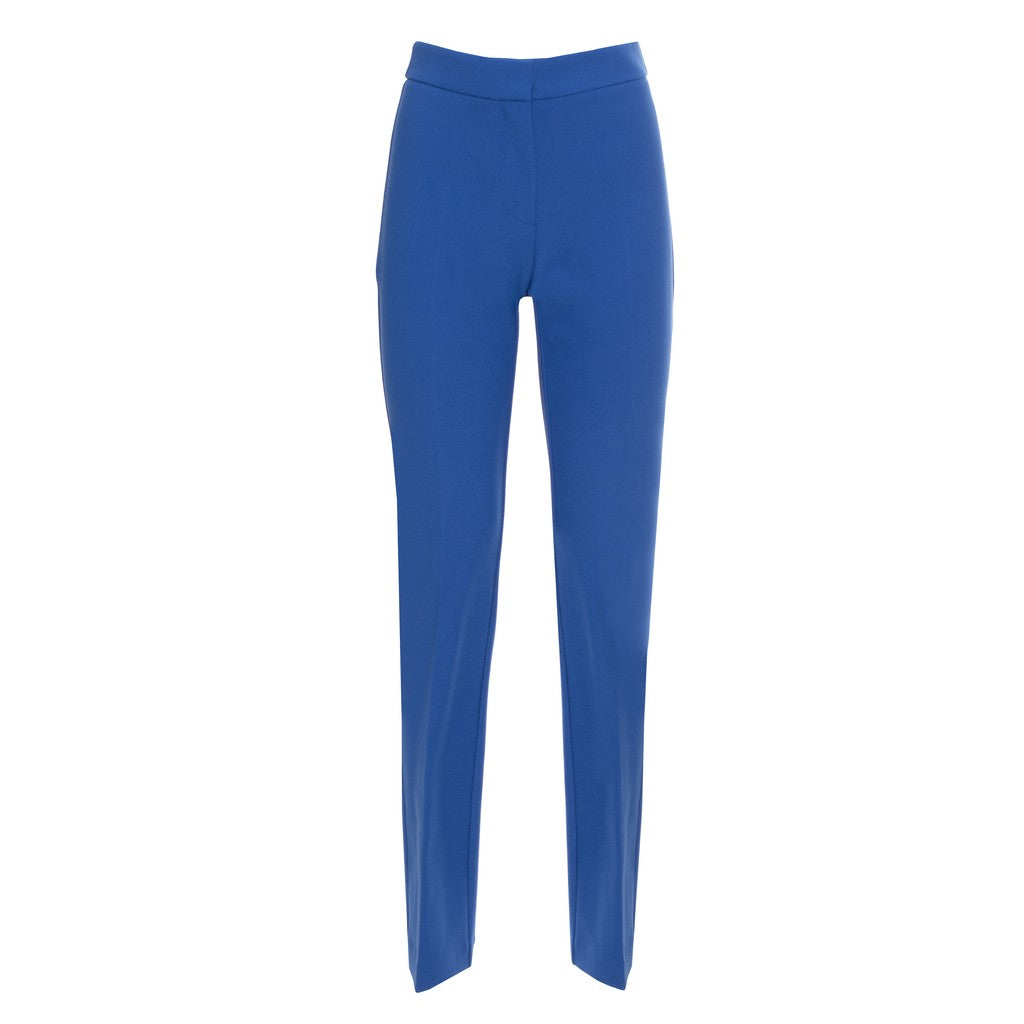 Guess Broek met hoge taille – Kobaltblauw