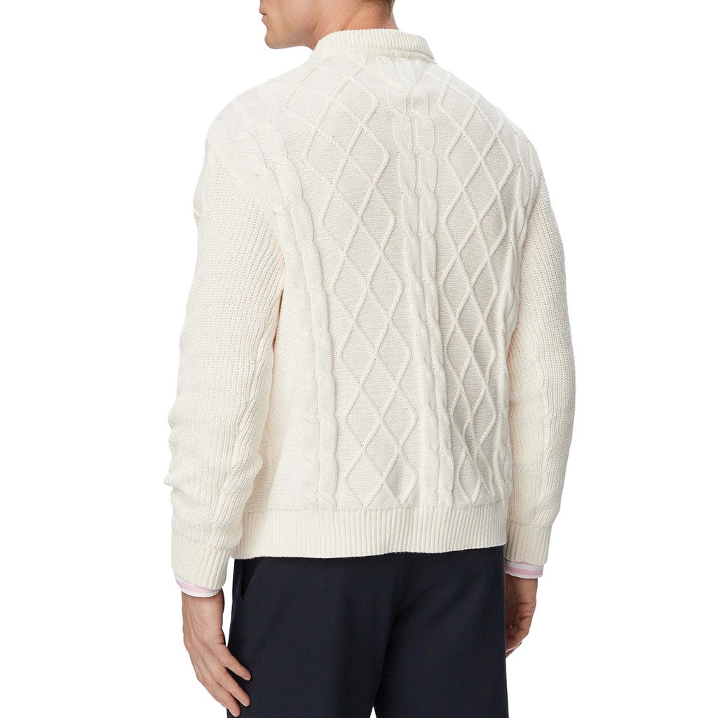 Tommy Jeans Regular Fit Effen trui met ronde hals – Gebroken wit