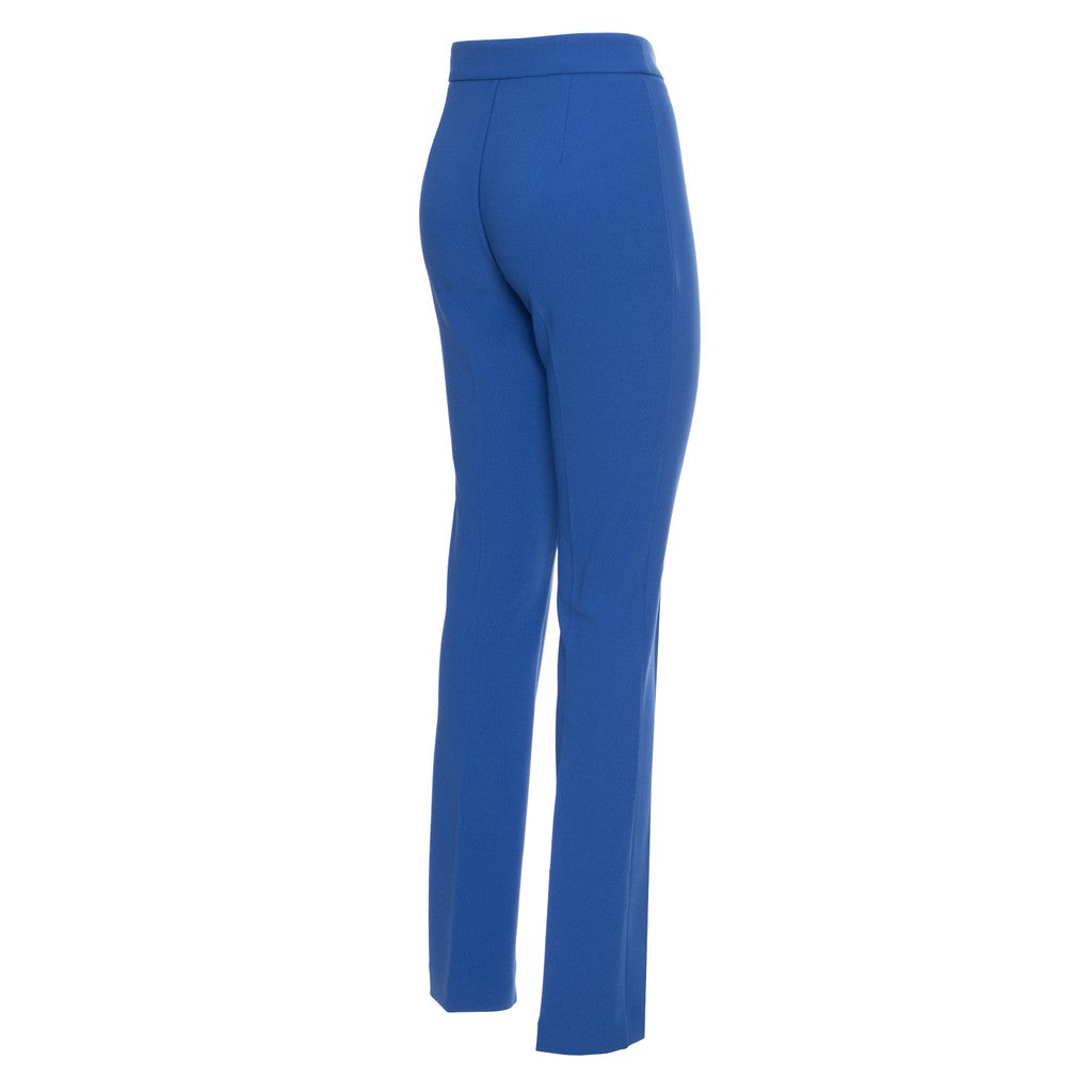 Guess Broek met hoge taille – Kobaltblauw