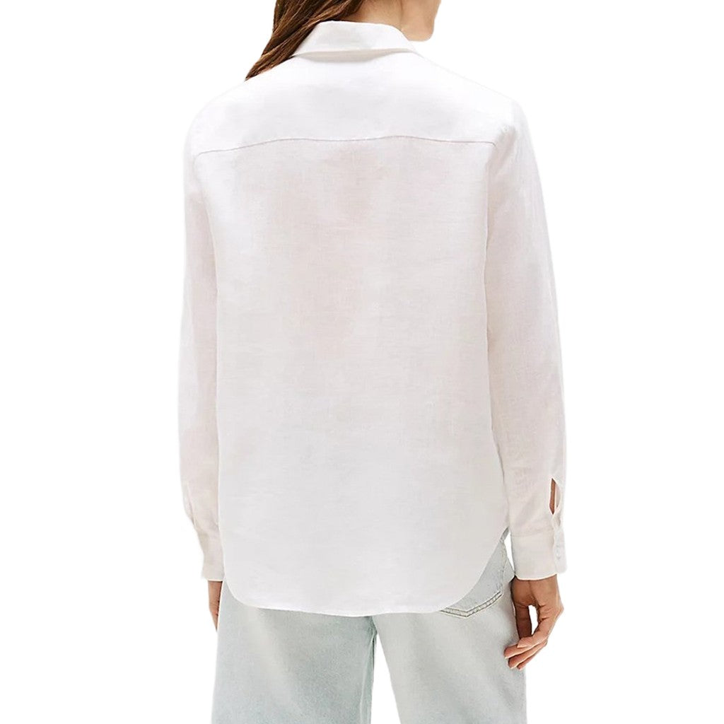 Tommy Hilfiger Linnen blouse – Wit