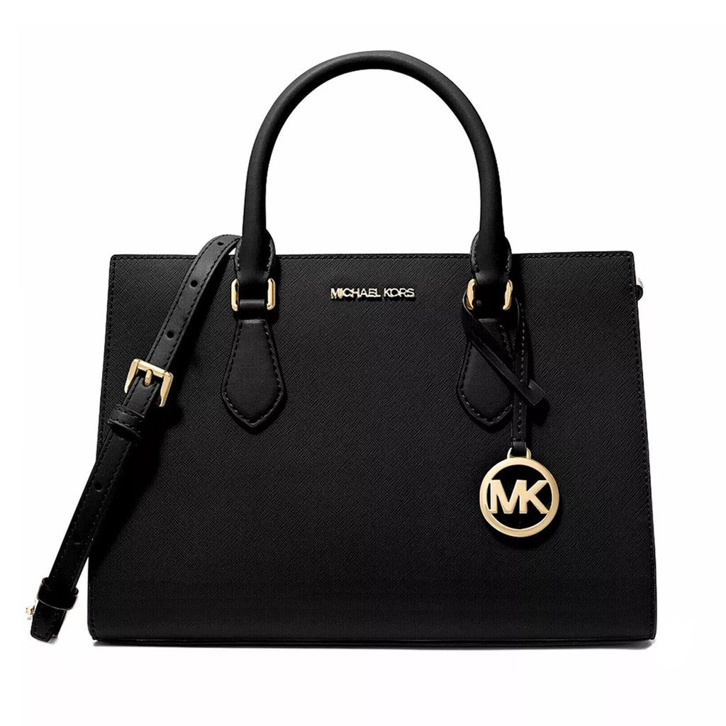 Michael Kors Sheila Handtas met afneembare schouderband – Zwart