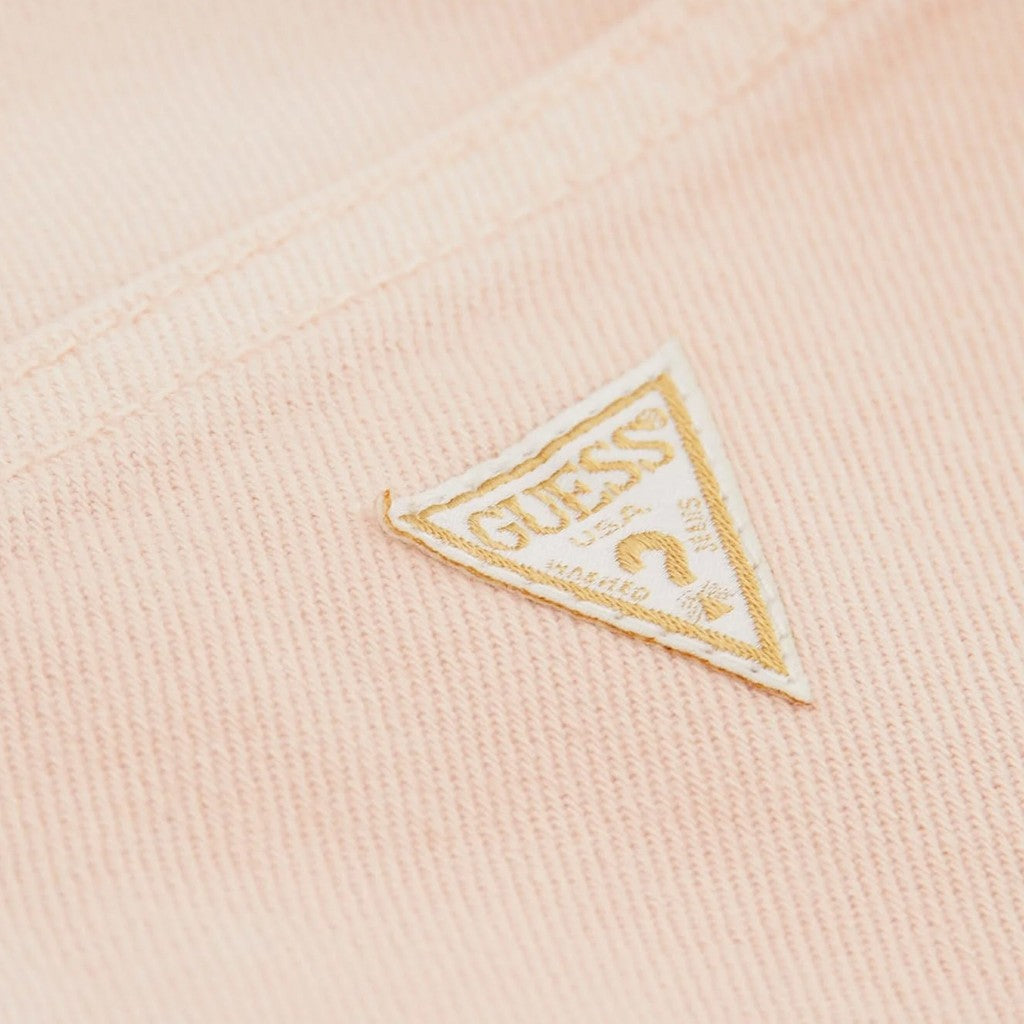 GUESS Broek met vier zakken en logo – Taupe / Meerkleurig