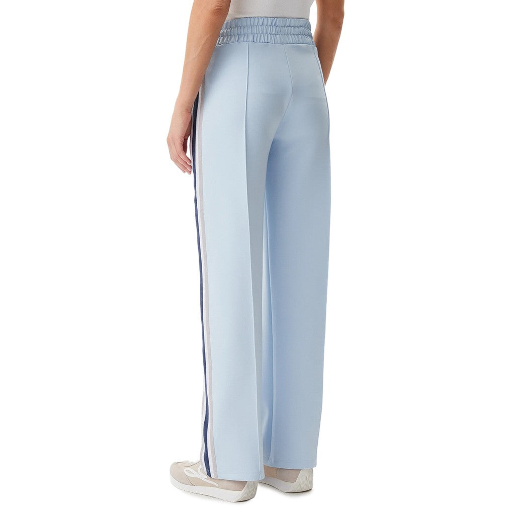 Guess Sportbroek met elastische taille en trekkoord – Lichtblauw