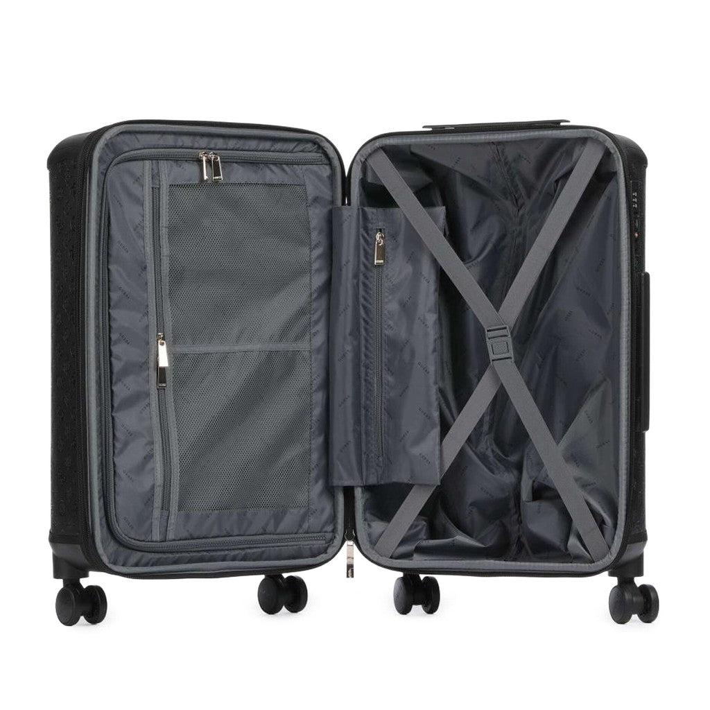 Guess Trolley met ritssluiting en logo – Blauw