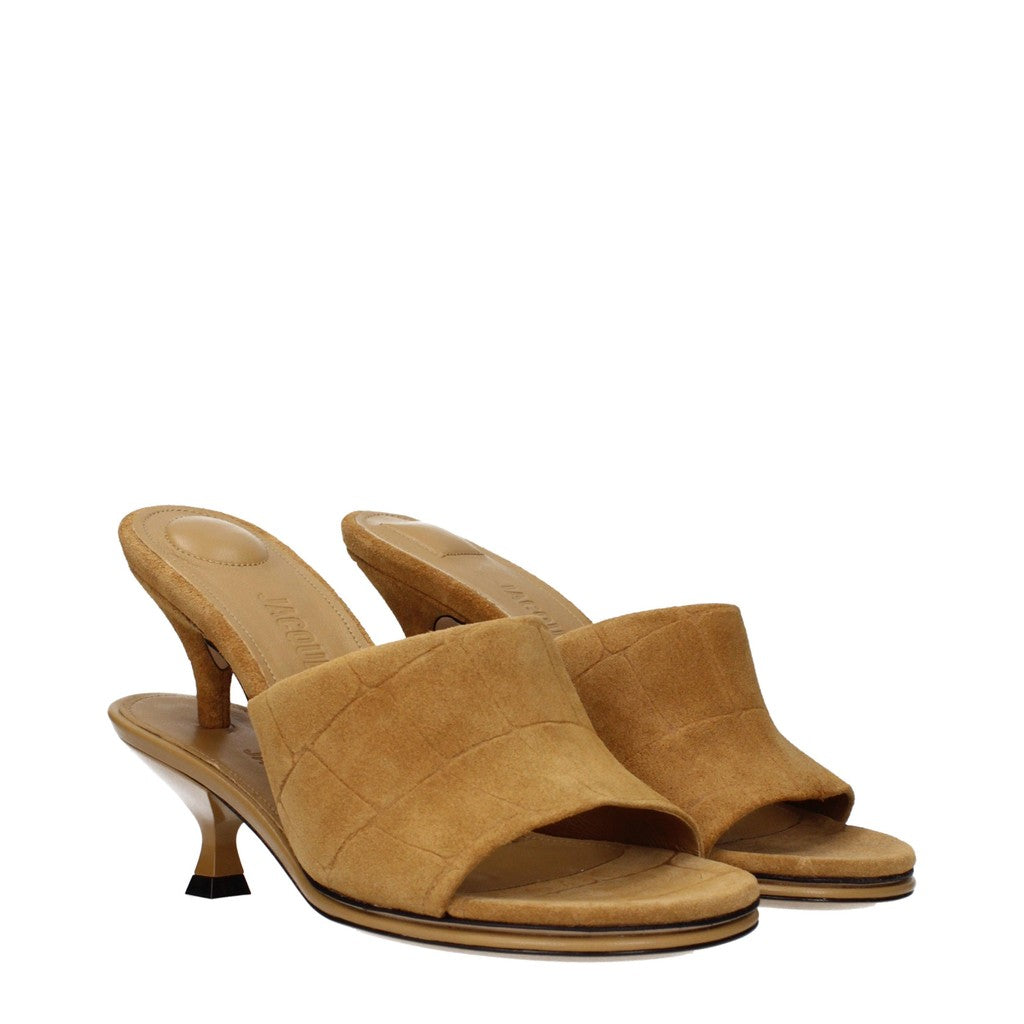 Jacquemus Les Doubles Muiltjes – Camel