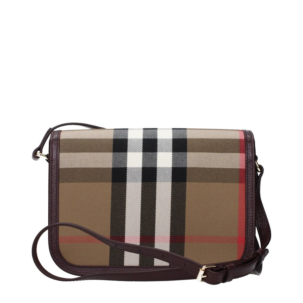 Burberry Check Crossbodytas Dames – Bruin