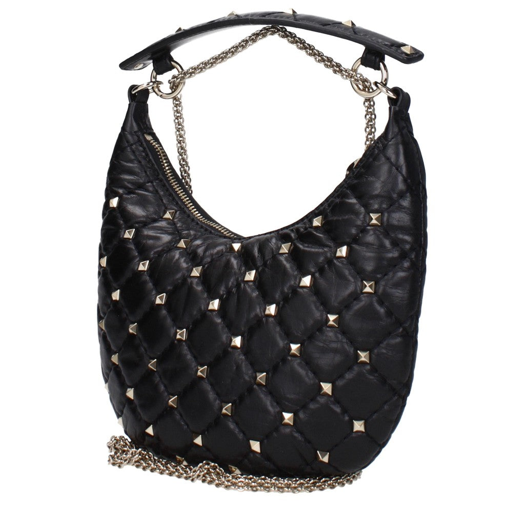 Valentino Garavani Kleine crossbodytas – Zwart