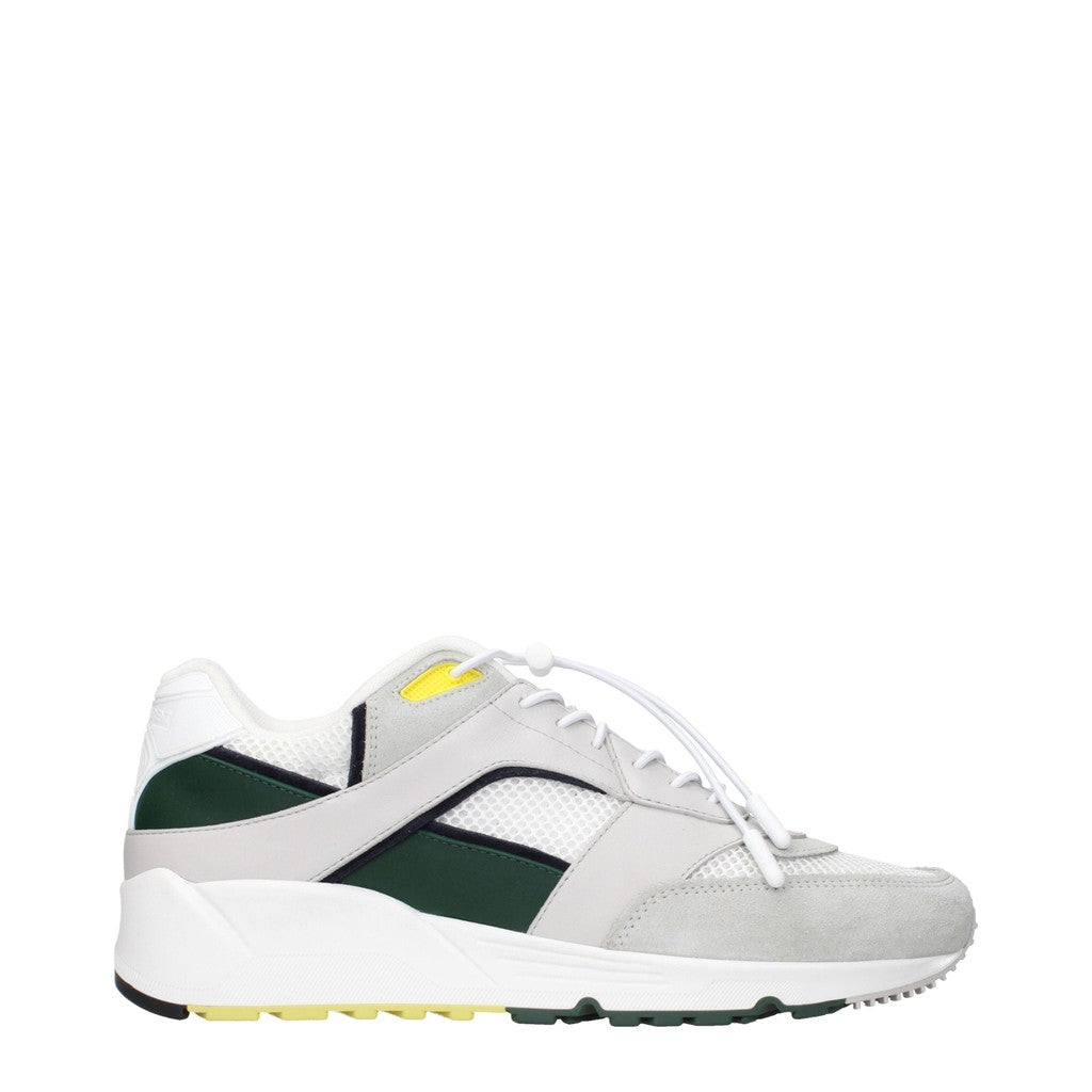 Saint Laurent Sneakers met trekkoordsluiting – Wit / Grijs