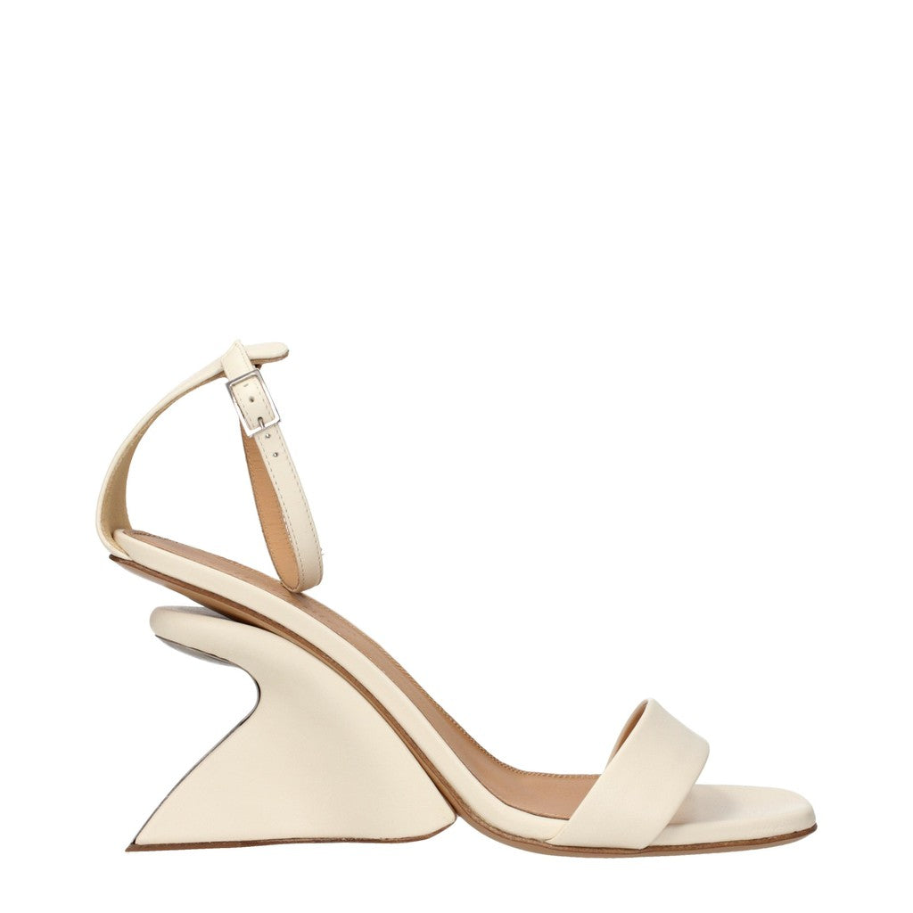 Off-White Jug Sandalen – Beige / Wit
