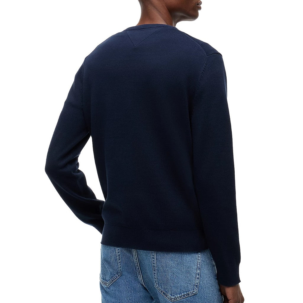 Tommy Jeans Slim Fit Lichte trui – Marineblauw