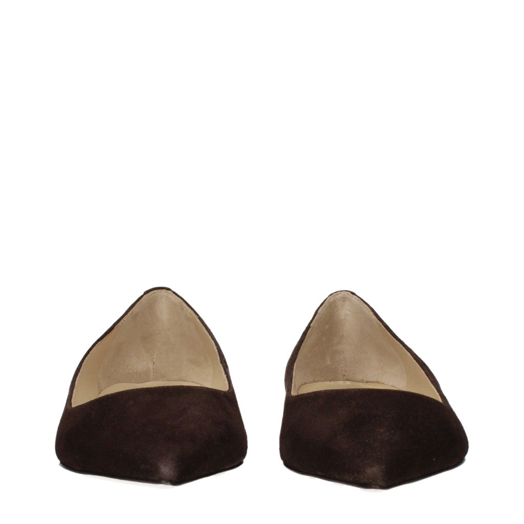 Jimmy Choo Alvena Ballerina's – Bruin