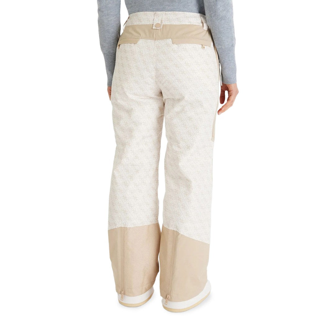 Guess Broek met vier zakken Dames – Crème