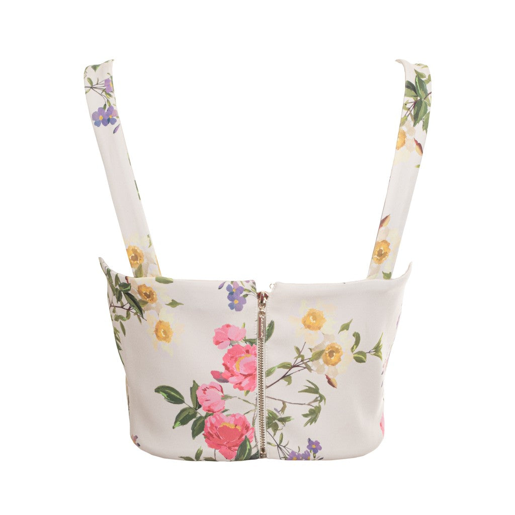 Guess Top met bloemendessin en ritssluiting – Meerkleurig