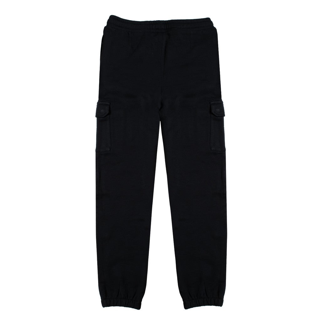 Lyle & Scott Kids Joggingbroek met trekkoord en logo – Zwart
