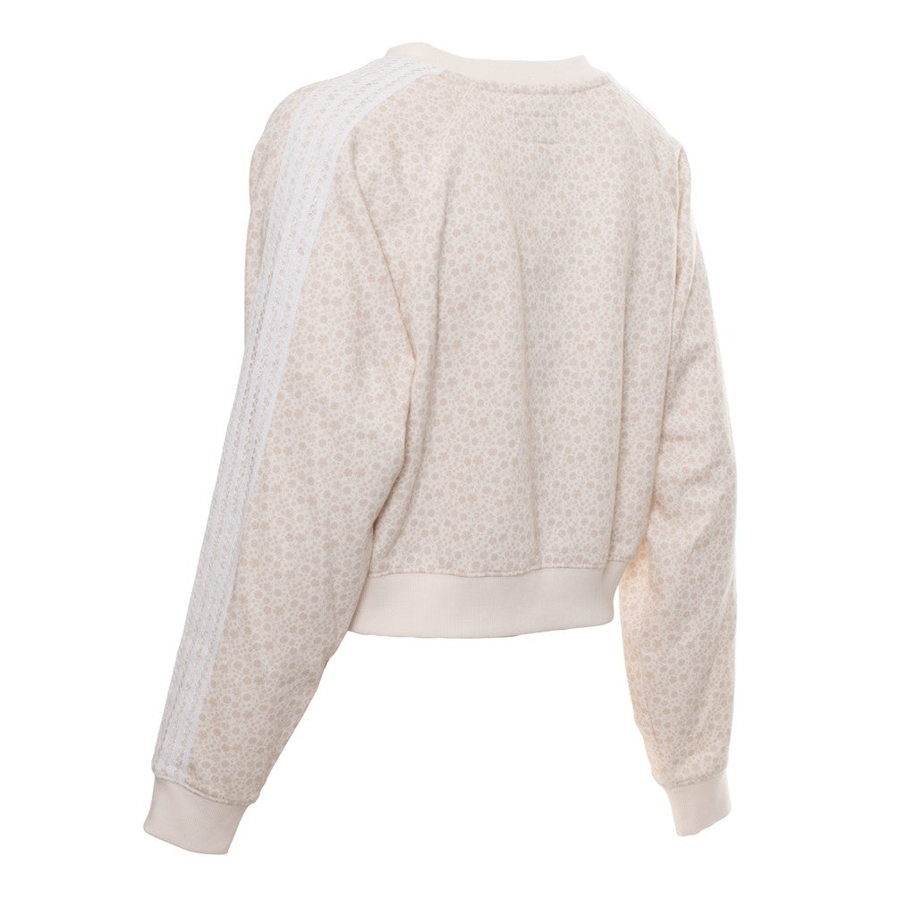 Converse Cropped sweater van geborstelde stof – Meerkleurig