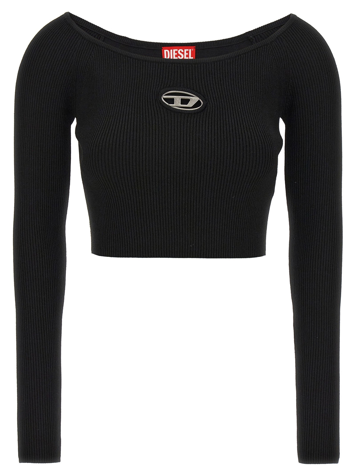 Diesel M-Vera Cropped top – Zwart
